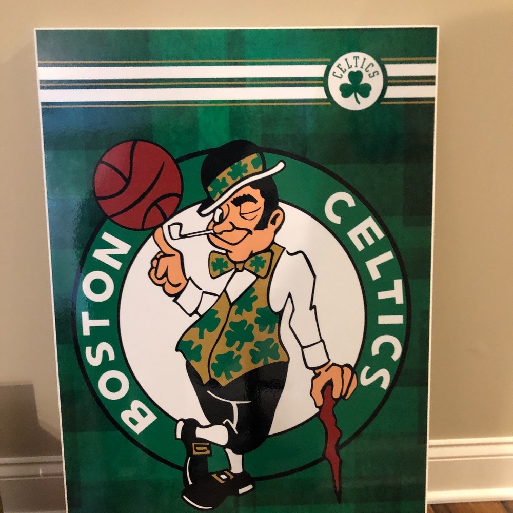 Celtics Wall Art Wood Frame